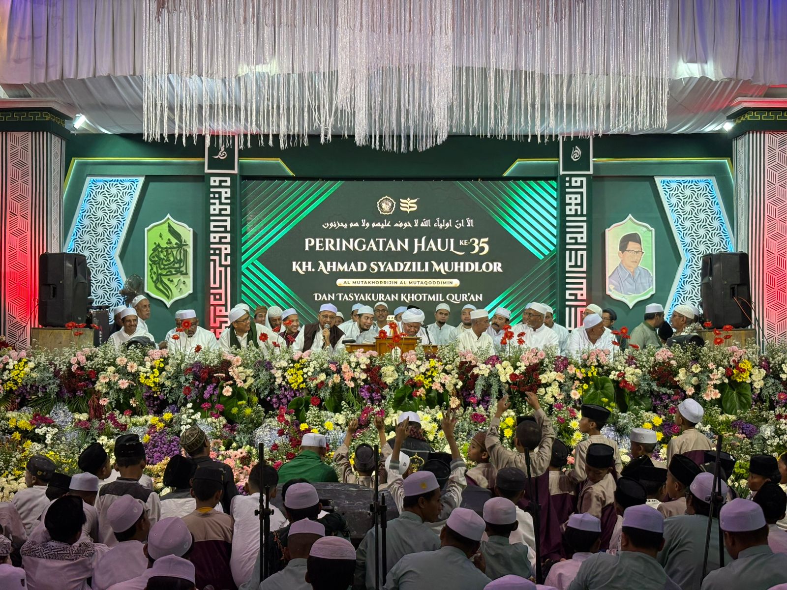 Hari ke-4 rangkaian Haul-35: Majelis Ta’lim Wad Da’wah Ar-riyadh dan Pembacaaan Sholawat Dalailul Khoirot